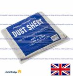 3 x Cotton Dust Sheet Large Heavy Duty Decorating Paint Protection Twill Cover