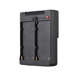 ⁺NP-F970 F750 F550 Battery Plate To V-Lock V-Mount Buckle Bracket Adapter With