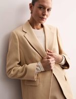 M&S - Jaeger Womens Camel Wool Casual Blazer