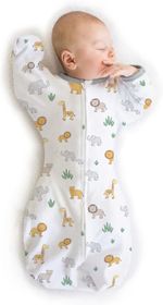 Amazing Baby Transitional Swaddle Sack, S (2.7-6.4 kg), 0-3 months
