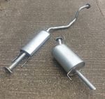Nissan Juke 1.6i (2010-2014) Exhaust System - Centre & Rear Silencers