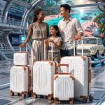 Hard Shell Luggage Set 3/4/5pc Expandable Lightweight 360 Spinner Suitcase