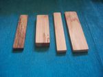 Wood Craft Blanks selection x 4 Crafts Carving spoon Oak Birch Elm hobby carve