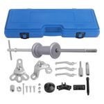 17PCS Slide Hammer Puller Kit Front Wheel Axle Bearing Hub Remover Tool Set