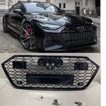 For Audi A7 C8 4K8 2018+ Radiator grille Honeycomb grille RS7 optics black