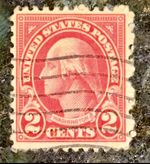 George Washington 2 Cent U.S. Postage Stamp