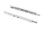 17mm BALL BEARING DRAWER RUNNERS FOR GROOVED DRAWER SIDES / CHEST OF DRAWERS