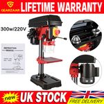 Bench Drill Press New Heavy Duty 300W Rotary Pillar Press Drilling