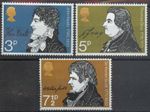 GB 1971 Literary Anniversaries set SG 884-886 MNH mint *COMBINED POSTAGE*