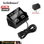 Inductive Tachometer Gauge Engine RPM Meter Engine Tach Hour Meter Digital