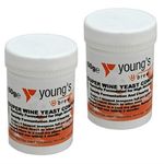 Youngs Super Wine Yeast Compound 60g Tubs x 2 Nutrient Home Brew Wine Making