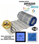 Electric underfloor heating mat kit 100W/m2 All Sizes in this Listing (ULTRA)