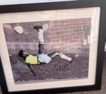 Pele Signed Framed Photo with COA ** 26.5 x 22.5 inc