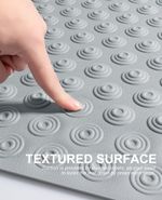 Non-Slip Extra Long Bath Mat - 40x100cm - No Suction Cups