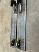 Loader Brackets Pair Weld on 630mm Hook Hole for JCB Qfit Telehandler Loadall