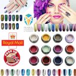 Chrome Mirror Mermaid Shimmer Cosmetic Pearl Pigment Powder for Nail Polish Art