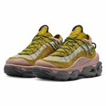 Nike Unisex Low Top Lace-Up Trainers UK 4 Brown Green Pink Beige