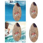 Beach Skimboard Professiona Standing Outdoor Wooden Skim Board Surfboard for All