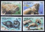 Vanuatu - 1988 - WWF - Dugong - Marine Life - MNH