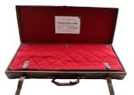 FINE OAK & LEATHER DOUBLE GUN CASE 30" brass mounted