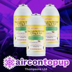 Electric Car Aircon AC R1234yf Compatible Refill Recharge Regas Leak Sealer x3
