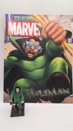 Marvel Classic Figure Collection #81 Moleman & Magazine SEE NOTES