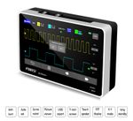 1013D 7" Touch Panel Dual Channels Digital Oscilloscope Bandwidth 1GSa/s 100MHz