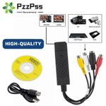 USB Video Capture Card Easy Cap VHS VCR Mini DV Hi8 DVD to Digital Converter UK.