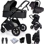 For Your Little One Cruise 3 In 1 Travel System With Car Seat - Eclipse Black (F