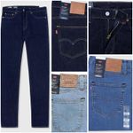 Levis 511 Mens Slim Fit Comfort Stretch Denim Jeans Pant Bottoms NEW