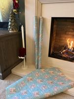 Sealed Vintage 90s 00s Barbie Christmas Wrapping Paper 5m Per Roll