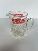Rare Thomsons Whiskey Glass Jug mid-century perfect condition #scotland #whiskey