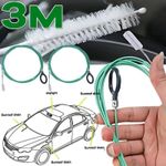 3M Drain Hole Cleaning Brush Car Skylight Drain Pipe Brush Sunroof Scrub Brush