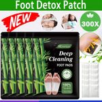 10-300PCS Detox Foot Patches Pads Body Toxin Feet Slimming Deep Cleansing Herbal