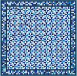 MIDNIGHT BLUE - Pre-cut Quilt Kit -All Sizes -by Quilt-Addicts - Free Post