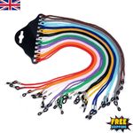 12pcs Reading Glasses Lanyards Neck Cord Spectacles Sunglases Strap Silicon Grip