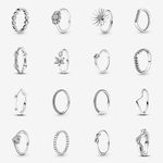 925 Sterling Silver Ring Is Suitable For Women's Engagement Jewelry Anniversary