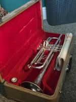 Hsinghai trumpet with case vintage 