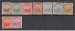 (F159-82) 1910 Bermuda part set of 9stamps ships 1d to 6d (CG)   (BL09)