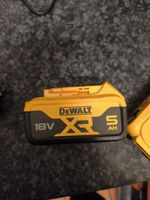 DeWalt 5ah Batteries X5 Genuine DeWalt Cell Not Powerstack.