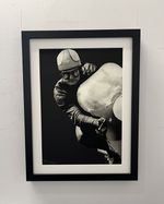 Mike Hailwood Limited Edition Print - Essence of 1960's road racing -  MY70moto