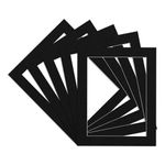 PROCUT Pack of 5 Photo Picture Black Mount Frame Mount Various Size A2 A3 A4 A5