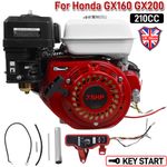 For Honda GX160 GX200 4Stroke 7.5HP 210CC Petrol Gas Gasoline Engine Replacement