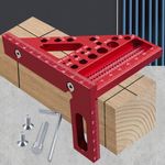 3D#Multi-Angle Carpenter Measuring Ruler Marking Ruler Right-angle Square Ruler