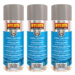Hycote Silver Wheel Aerosol Spray Paint 400mL Perfect Finish Excellent Cover x3