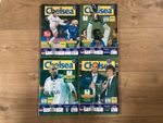 4 X Chelsea FC European Cup Winners Cup Programmes From 1998/99 Season
