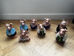 Natwest Piggy Banks Money Box Set of 8 Includes Sir Nathaniel