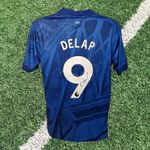 Liam Delap Signed Chelsea 2025-26 Home Football Shirt COA*