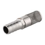 Long Lasting 34 19mm 20mm Stainless Steel Hose Barb Pump Filter Strainer