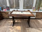 Danish Dining Table By Gangso Mobler Teak & Tiled  MCM/Vintage/Denmark
